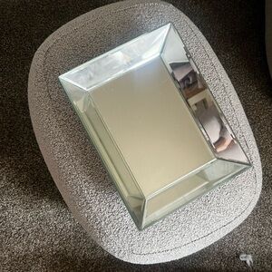 Rectangular Mirrored Tray